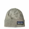 BRODEO BEANIE HAT P-6 Logo / Drifter Grey -clothing Sales 11975 1800x1800