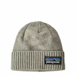 BRODEO BEANIE HAT P-6 Logo / Drifter Grey