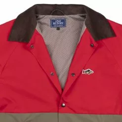 ABORRE COLORBLOCK COACH JACKET Red / Khaki 9 ABORRE COLORBLOCK COACH JACKET Red / Khaki -clothing Sales 19072 3 1800x1800