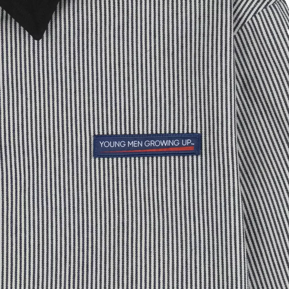 YMGU NAVY LOGO POLO Candy Stripe 5 YMGU NAVY LOGO POLO Candy Stripe - Image 3
