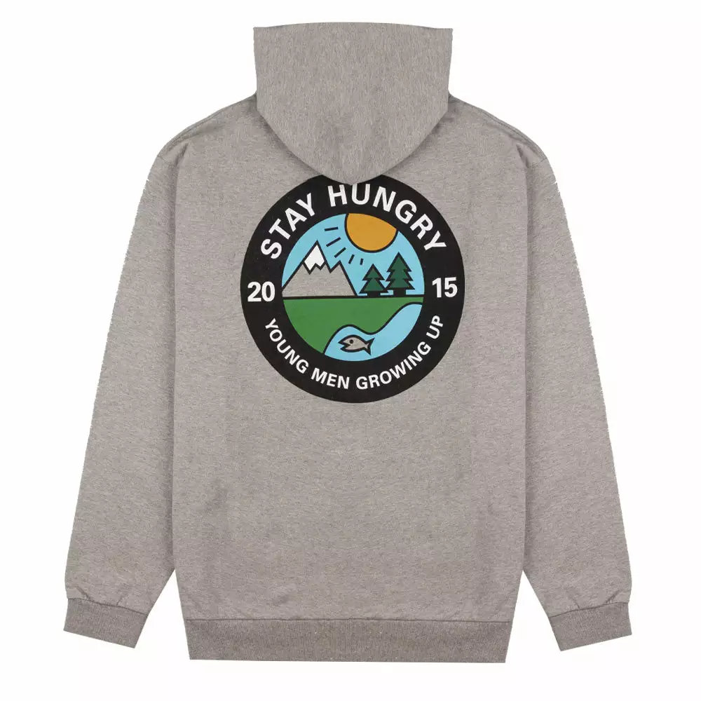 YMGU HOODIE Heather Grey 4 YMGU HOODIE Heather Grey - Image 2