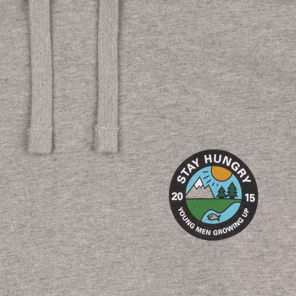 YMGU HOODIE Heather Grey 6 YMGU HOODIE Heather Grey - Image 4