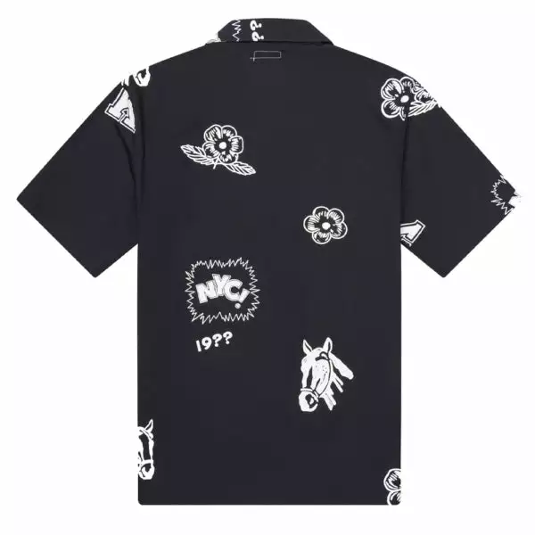 CAMP SHIRT Dark Navy 4 CAMP SHIRT Dark Navy - Image 2