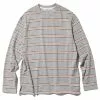 VINTAGE STRIPE L/S TEE Grey -clothing Sales 19667 1 1800x1800