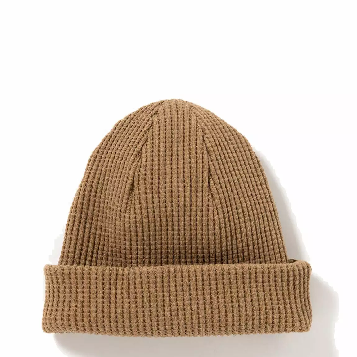 WAFFLE KNIT CAP Amber Beige 3 WAFFLE KNIT CAP Amber Beige