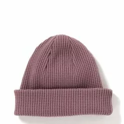 WAFFLE KNIT CAP Dead Rose