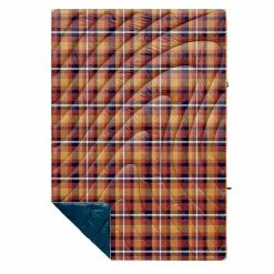 ORIGINAL PRINTED PUFFY BLANKET Autumn Plaid