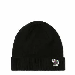ZEBRA BEANIE Black