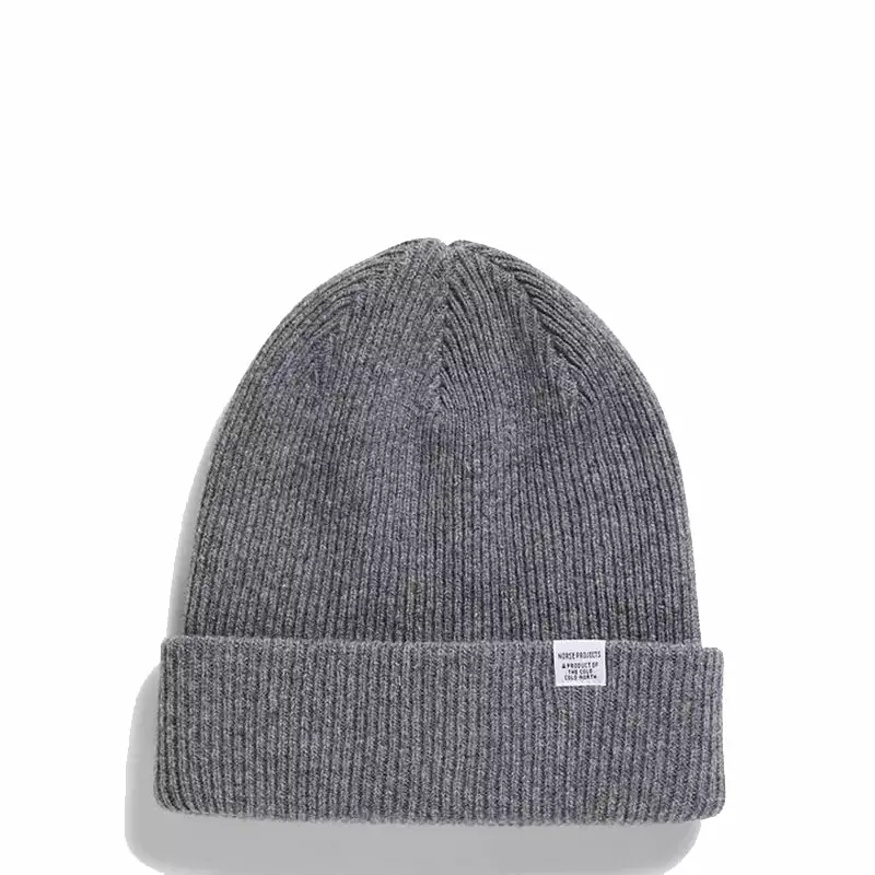NORSE BEANIE Grey Melange 3 NORSE BEANIE Grey Melange