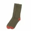 HOUGHTON SOCK Olive / Burnt Orange -clothing Sales 28895 1800x1800