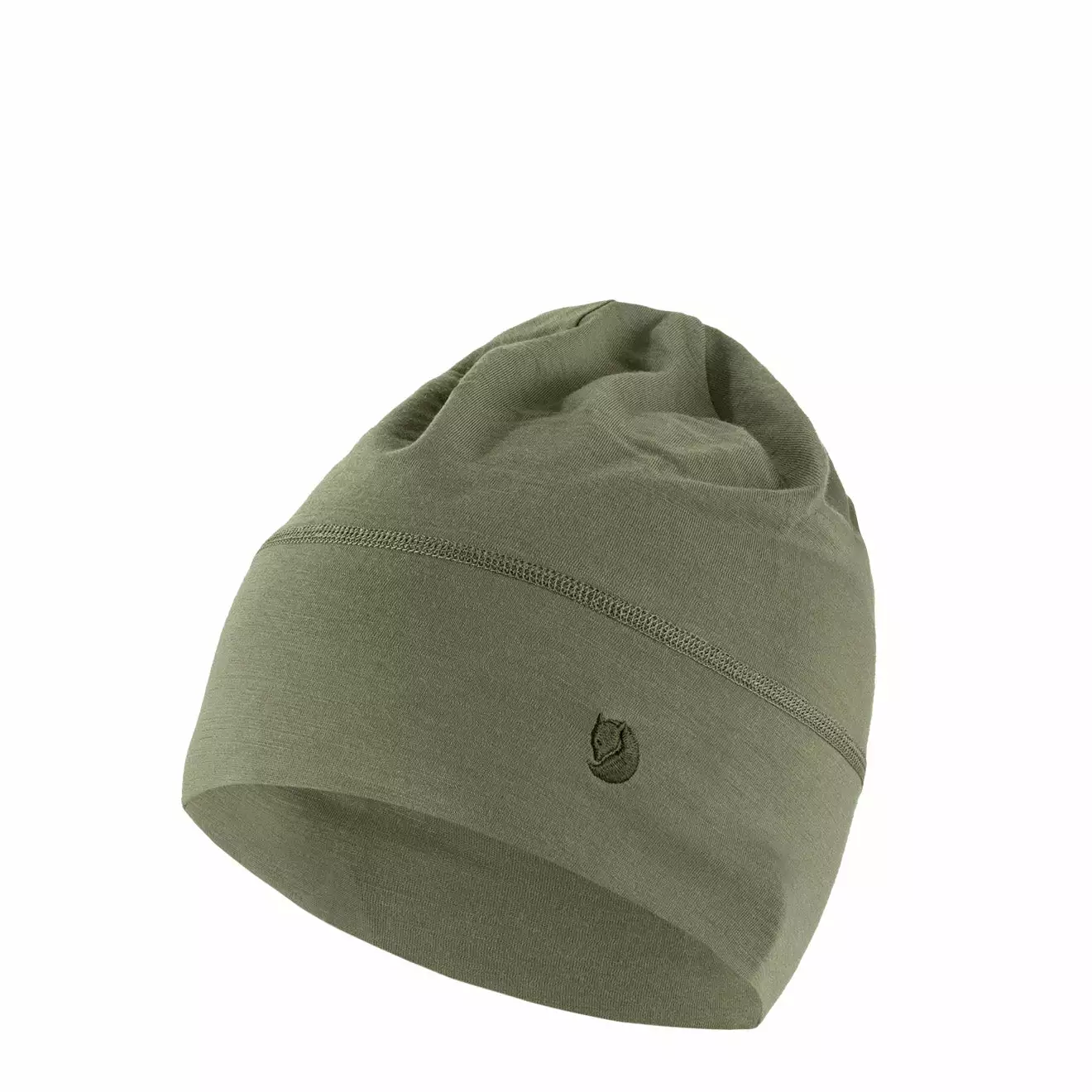 ABISKO LITE WOOL BEANIE Light Olive 3 ABISKO LITE WOOL BEANIE Light Olive