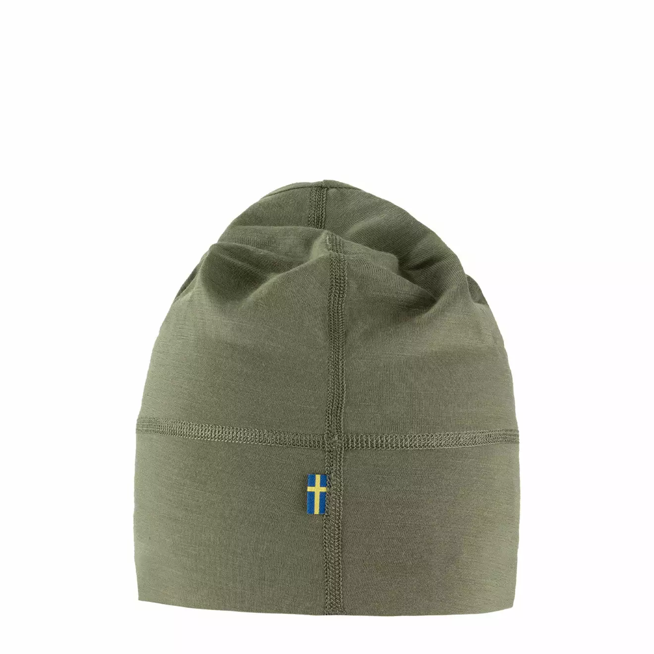 ABISKO LITE WOOL BEANIE Light Olive 4 ABISKO LITE WOOL BEANIE Light Olive - Image 2