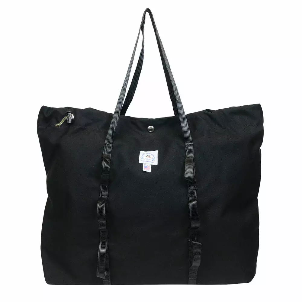 LARGE CLIMB TOTE BAG Spec Black 3 LARGE CLIMB TOTE BAG Spec Black