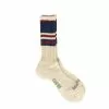 GOHEMP RANDOM STRIPE PILE CREW SOCKS Navy -clothing Sales Anonymous Ism Gohemp Random Stripe Pile Crew Socks Navy 01 1800x1800