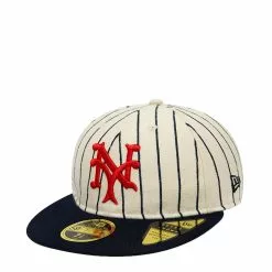 NEW YORK METS COOPERSTOWN CAP White