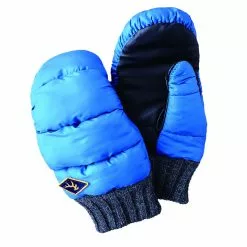 PUFFY MITTEN Blue