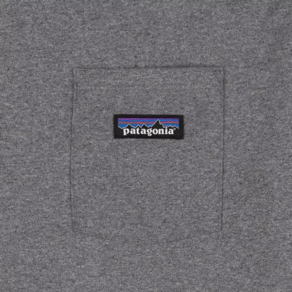 P-6 LABEL POCKET RESPONSIBILI-TEE Gravel Heather 5 P-6 LABEL POCKET RESPONSIBILI-TEE Gravel Heather - Image 3