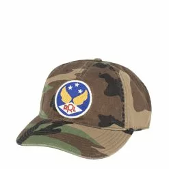 WINGED LOGO CAMO BALL CAP Woodland Camo