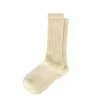 ROTOTO LOOSE PILE CREW SOCKS Raw Beige -clothing Sales RoToTo Loose Pile Crew Socks Raw Beige 01 1800x1800