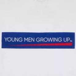 YMGU NAVY LOGO T-SHIRT White 7 YMGU NAVY LOGO T-SHIRT White -clothing Sales Stay Hungry YMGU Navy Logo T Shirt White Stay Hungry 1658770654 1800x1800