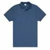 COTTON PIQUE CONTRAST TIPPED POLO SHIRT Smoke Blue / Navy 1 COTTON PIQUE CONTRAST TIPPED POLO SHIRT Smoke Blue / Navy -clothing Sales Sunspel Cotton Pique Contrast Tipped Polo Shirt Blue Navy 19328 1 1800x1800