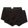 STRETCH COTTON 2 PACK TRUNKS Black -clothing Sales Sunspel Stretch Cotton 2 Pack Trunks Black 29185 1800x1800