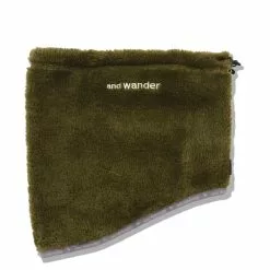 HIGH LOFT FLEECE NECK WARMER Khaki