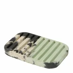 CONCRETE SOAP DISH Khaki Mint