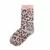 ROTOTO PILE LEOPARD CREW SOCKS Pale Pink -clothing Sales rototo pile leapord crew socks pink 1800x1800