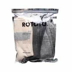 ROTOTO ROTOTO SPECIAL TRIO SOCKS Gray